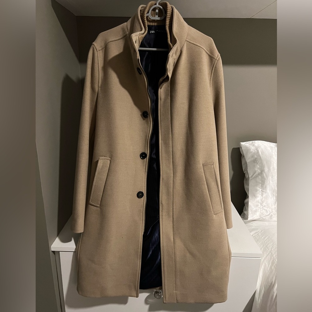 Zara stretch / pea coat